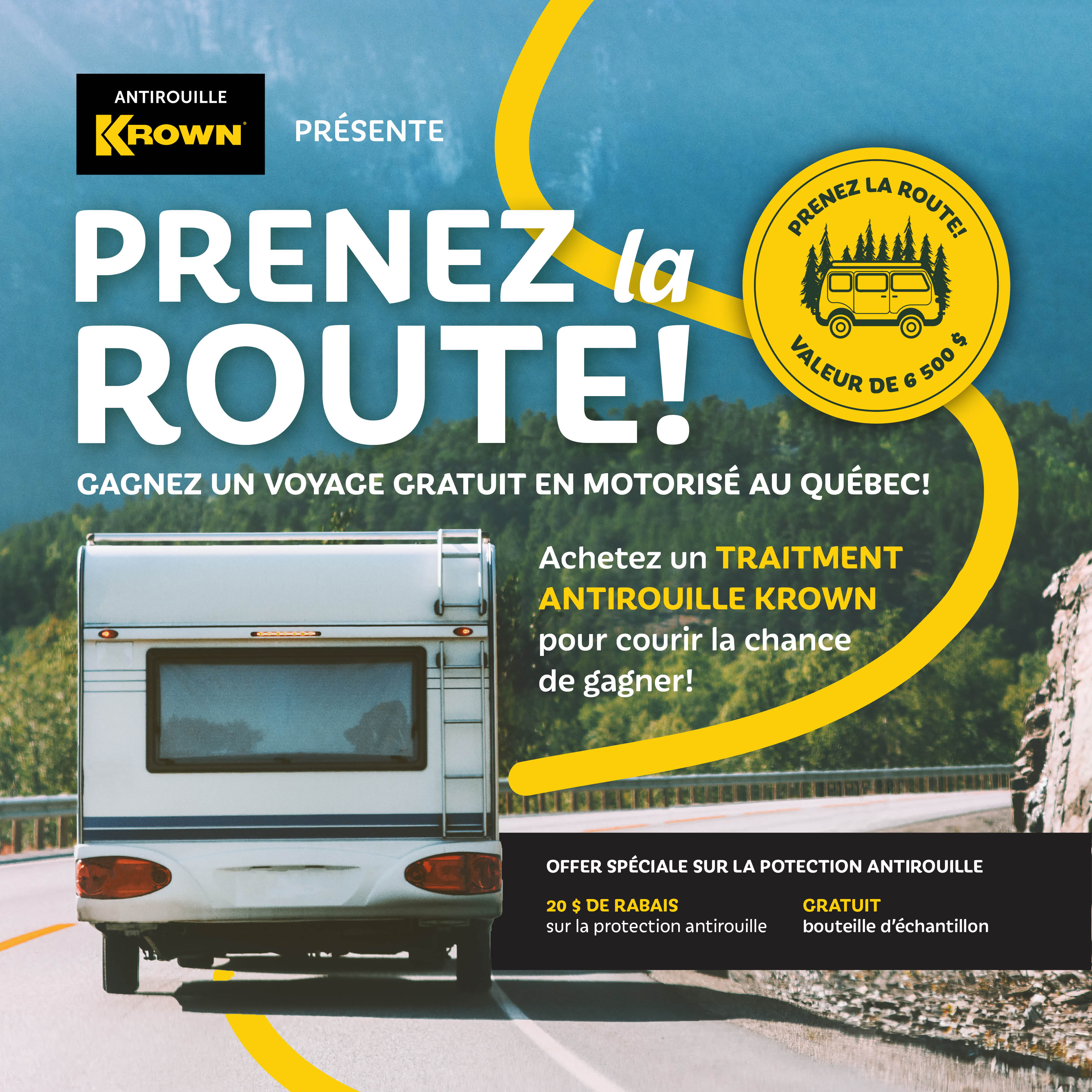 Promotion juillet et août 2026 | Antirouille Krown Vaudreuil